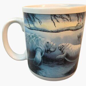 Year of Manatee Family Ceramic Coffee Mug Sherry Vintson 12 oz